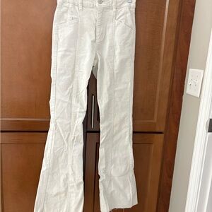 Flare Cream Pants